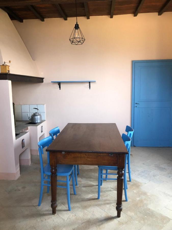 Podere Soccorso Casa Vigneto Montalcino Buitenkant foto