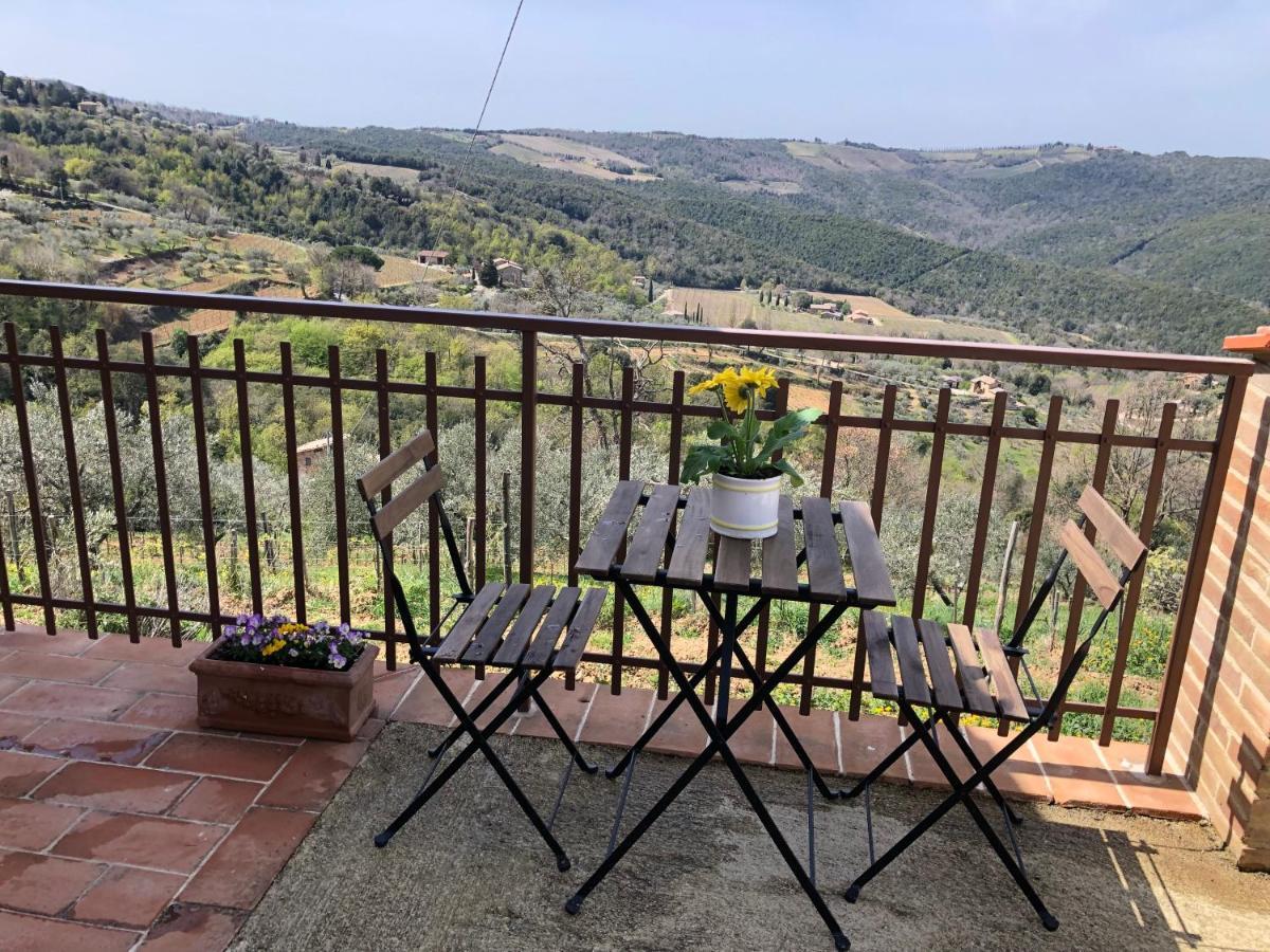 Podere Soccorso Casa Vigneto Montalcino Buitenkant foto