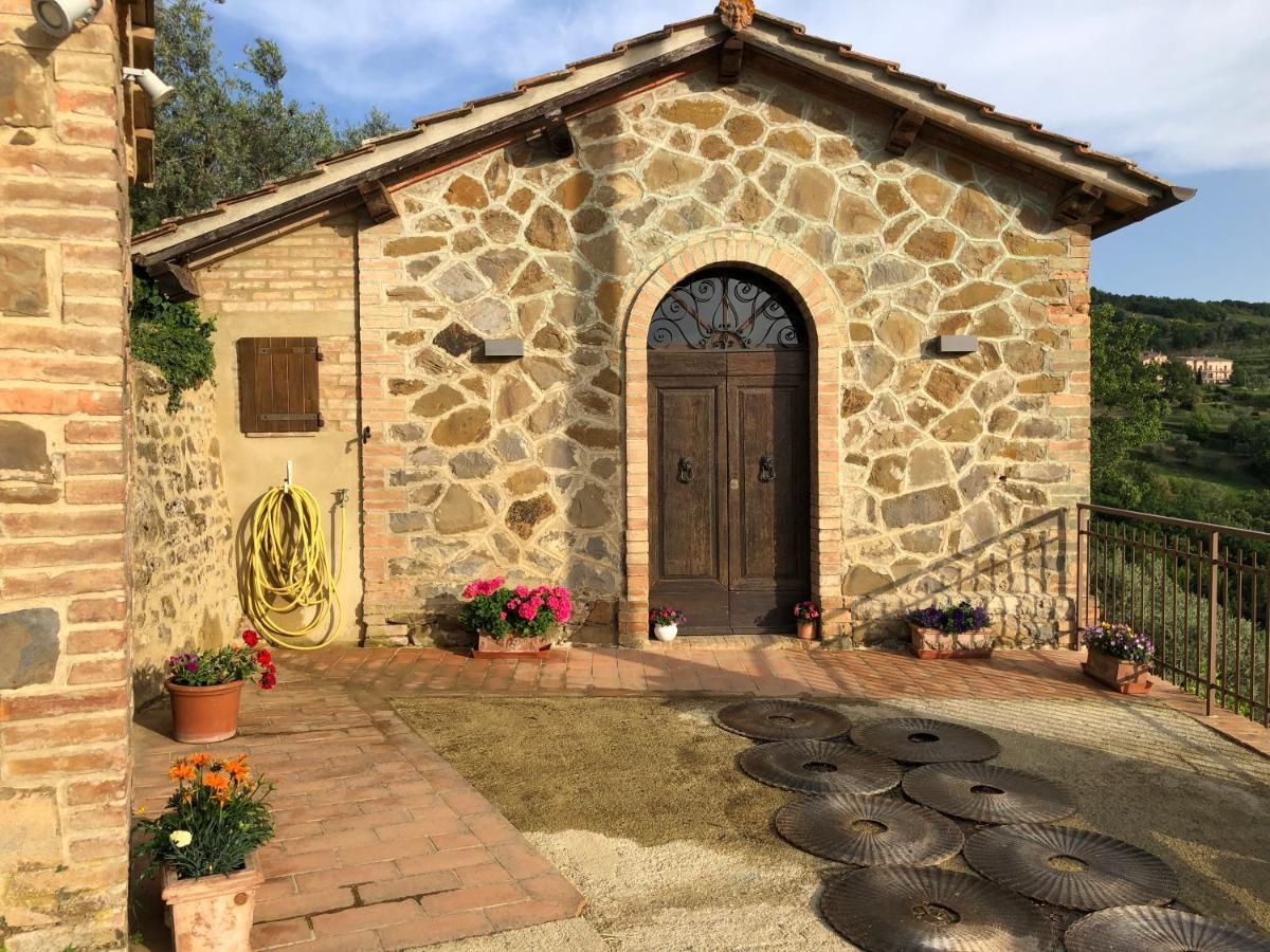 Podere Soccorso Casa Vigneto Montalcino Buitenkant foto
